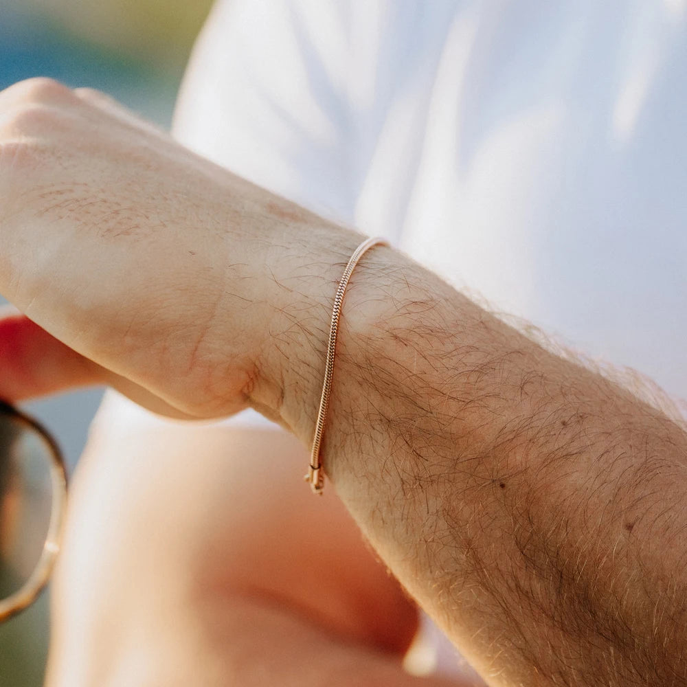 Pulsera Minimalista Square Link