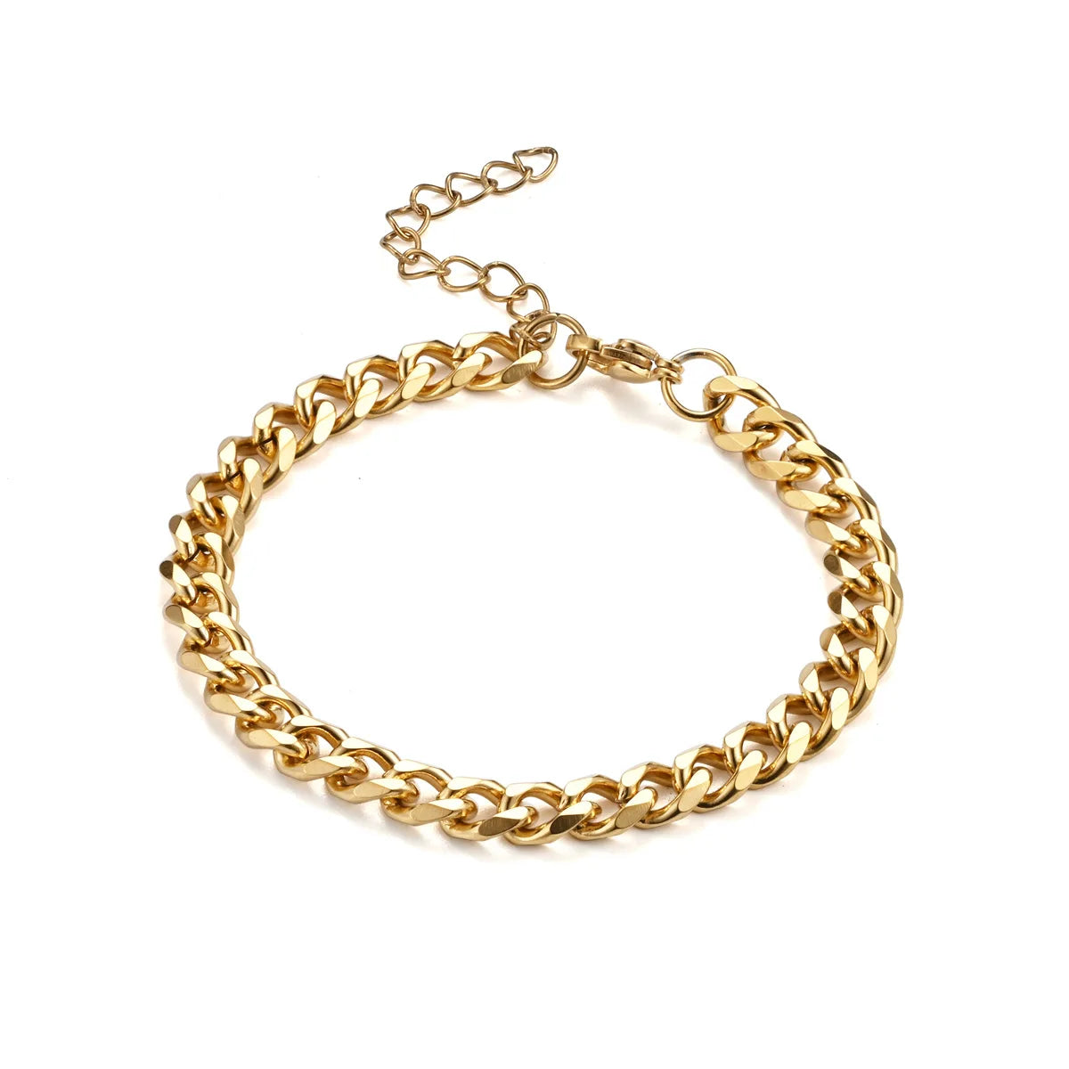 Pulsera Cadena Barbada Cuban Style