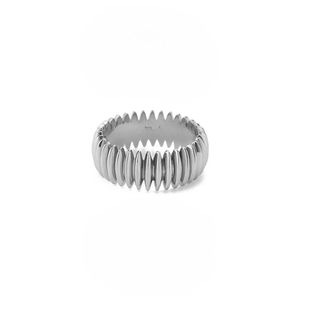 Anillo Texturizado Retro