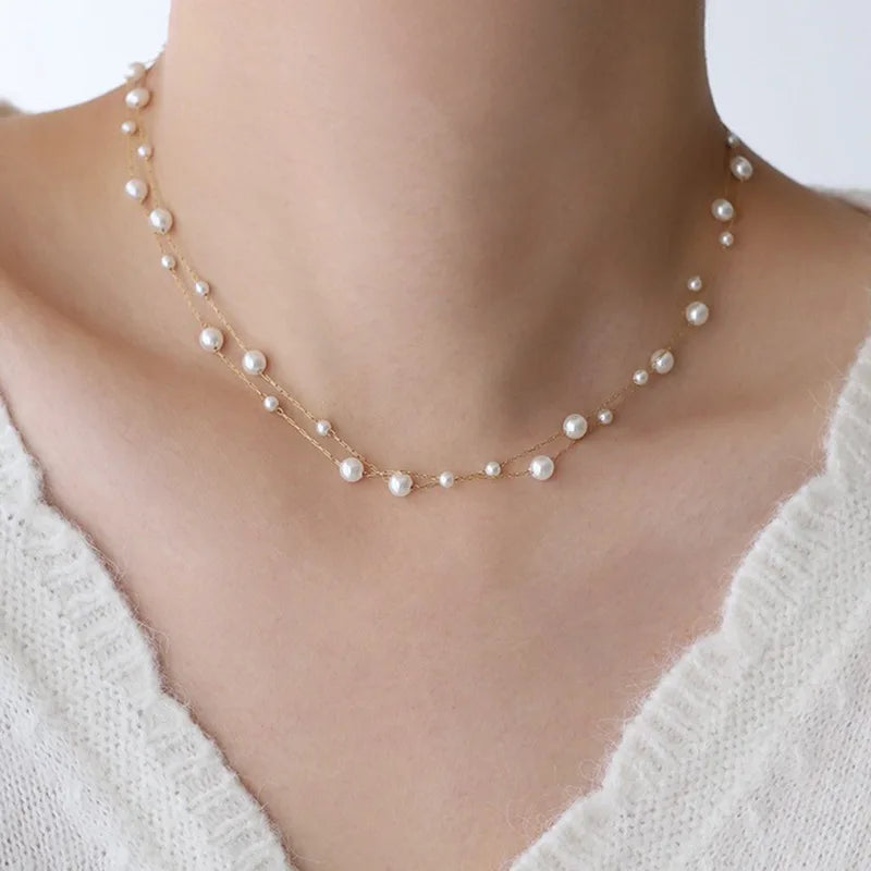Collar Pearl Station Delicate