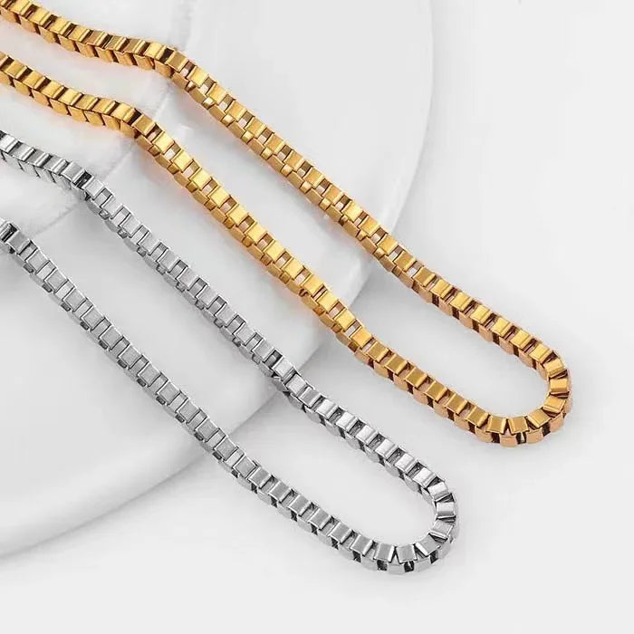 Cadena Rígida Square Chain 316L