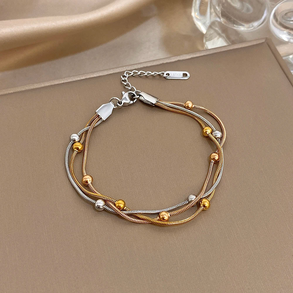Pulsera Multihilo Bead Layer