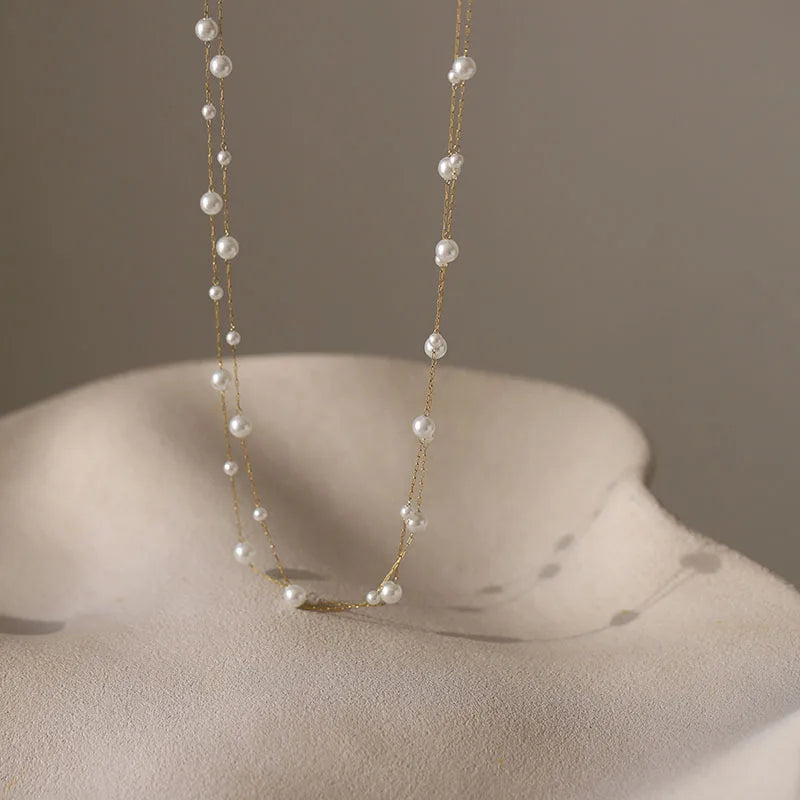 Collar Pearl Station Delicate