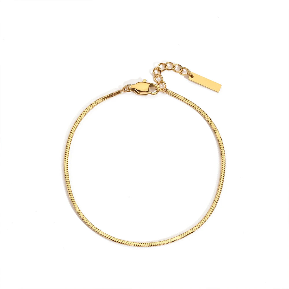 Pulsera Minimalista Square Link