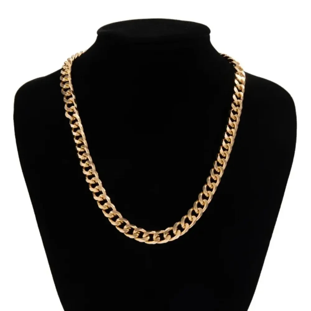 Collar de Cadena Cubana Simple