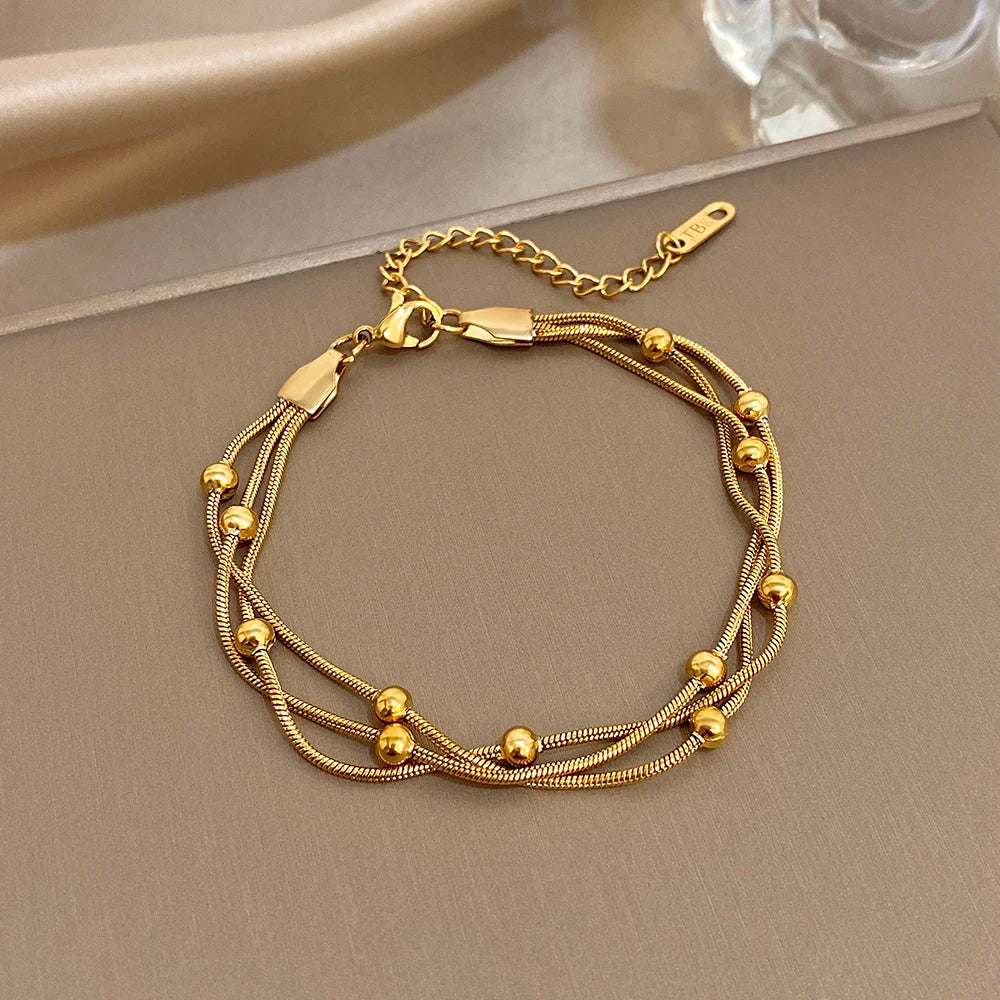 Pulsera Multihilo Bead Layer