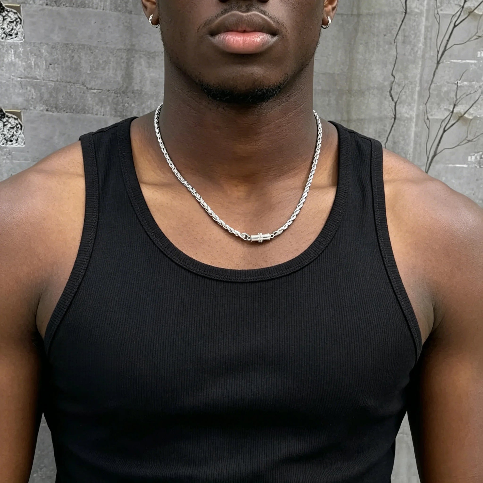 Collar Twisted "Magnetic Flex"