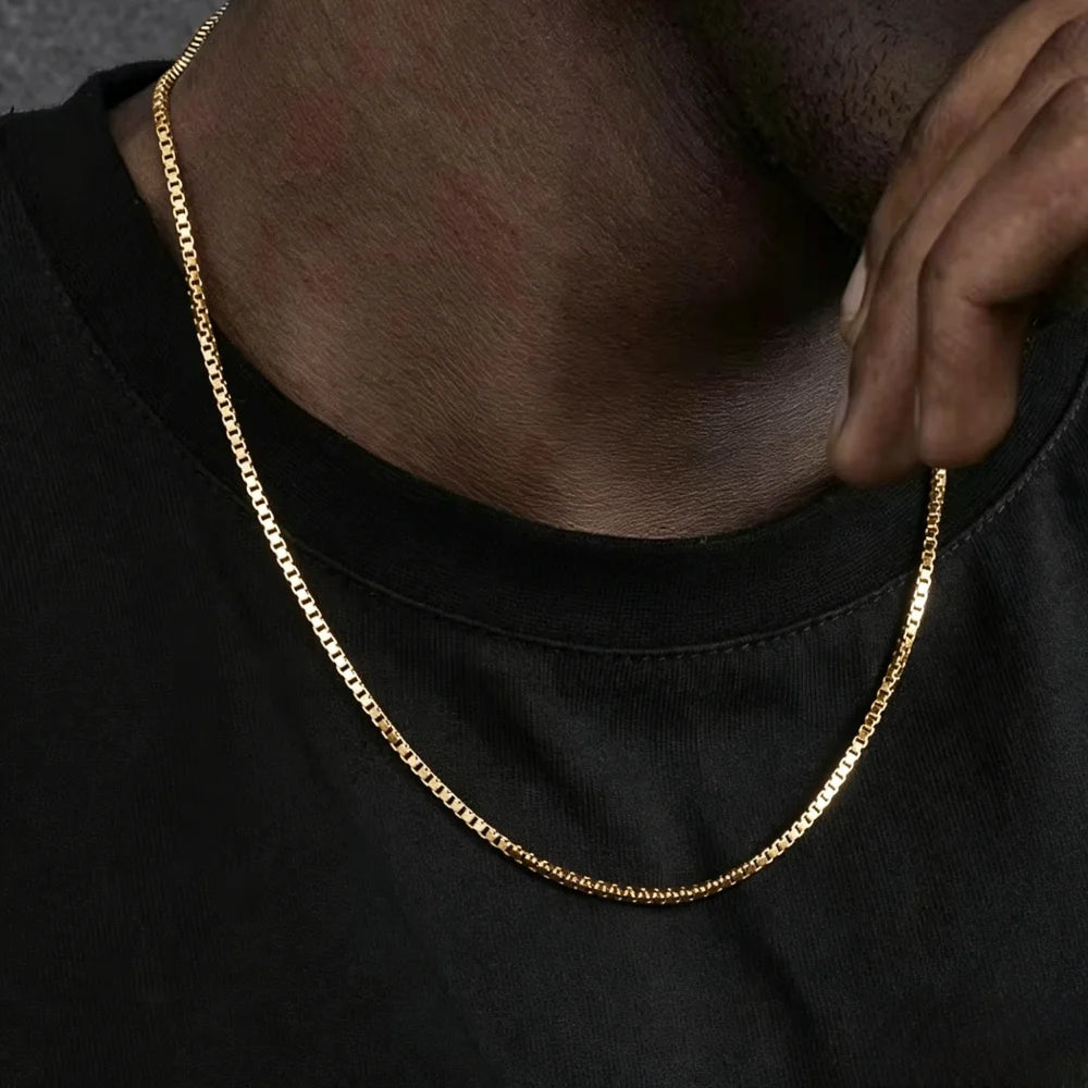 Cadena Rígida Square Chain 316L