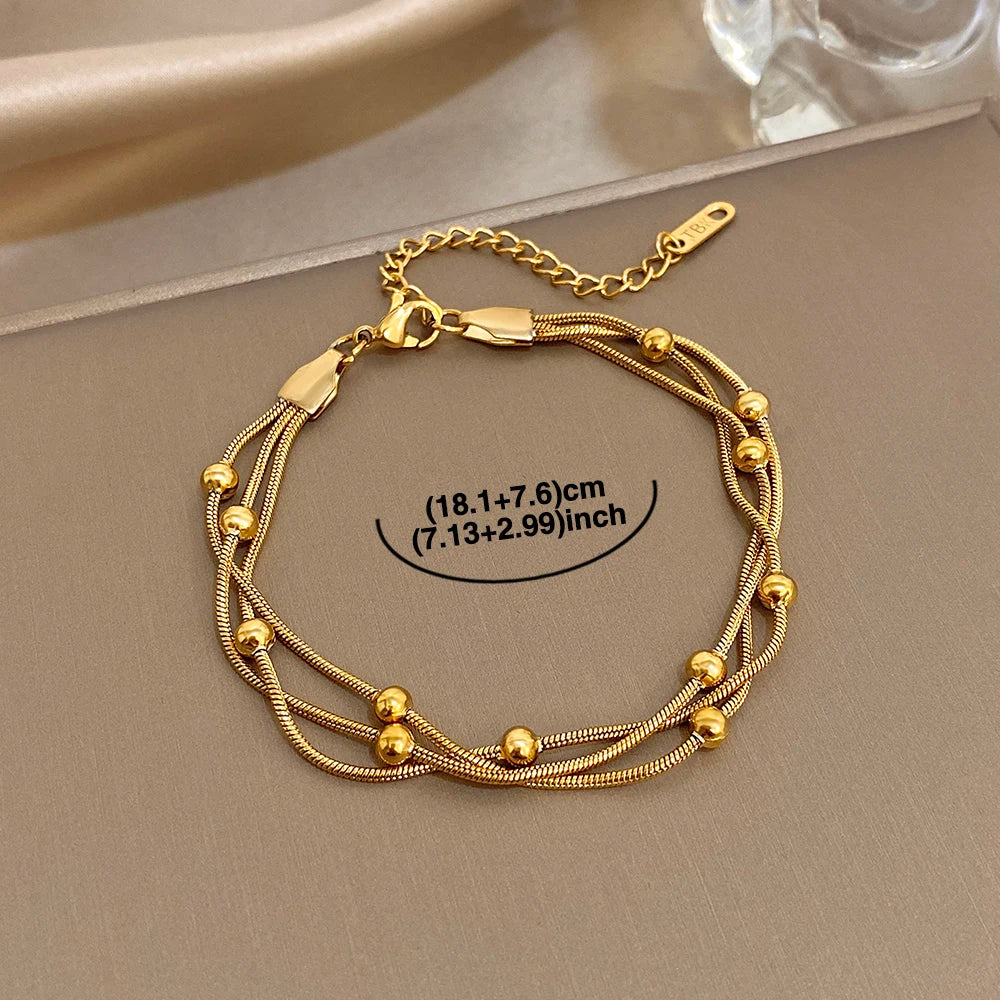Pulsera Multihilo Bead Layer