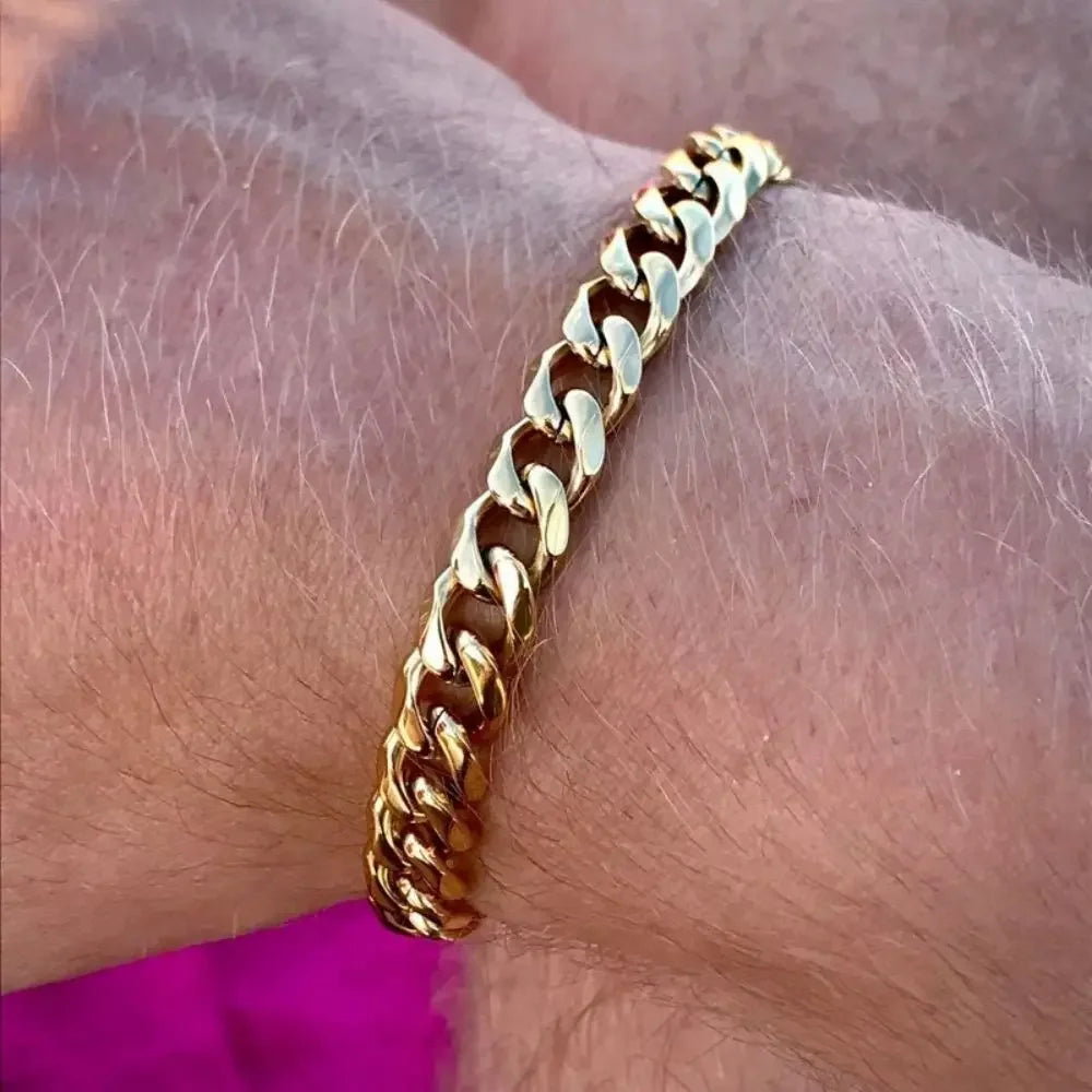Pulsera Cubana Versátil Classic Fit