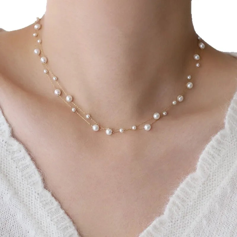 Collar Pearl Station Delicate